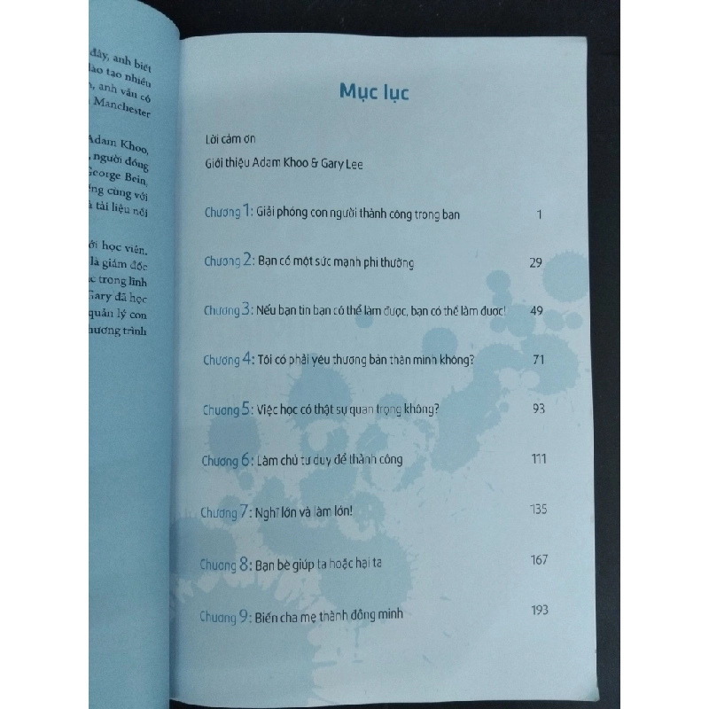 [Phiên Chợ Sách Cũ] Bí Quyết Thành Công Dành Cho Tuổi Teen - Adam Khoo 1212 337377