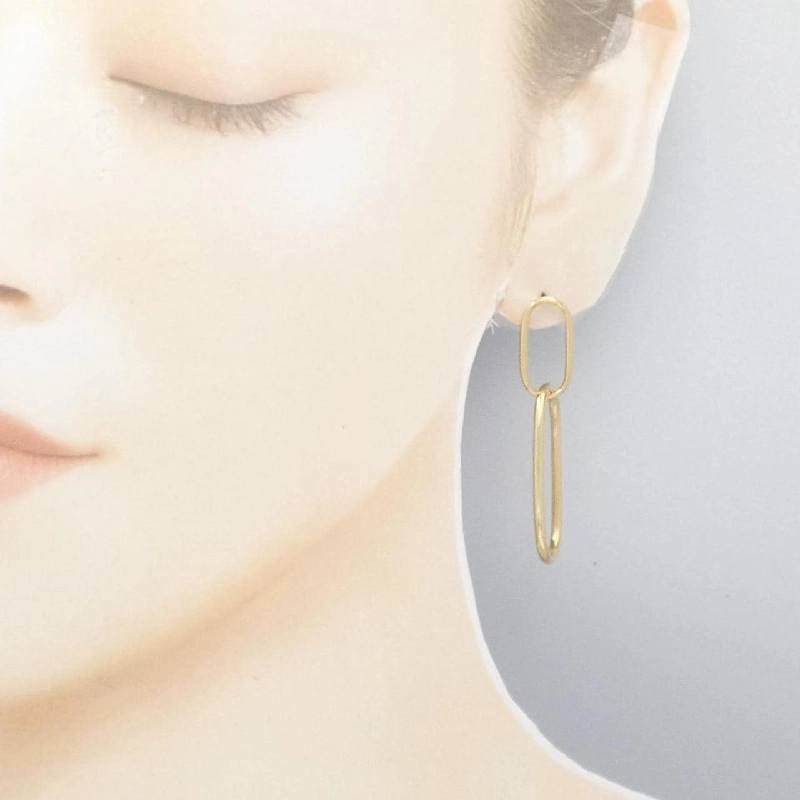 K18YG Bông tai ngọc trai Akoya 7.7mm - Hàng hiệu Chính hãng 877123