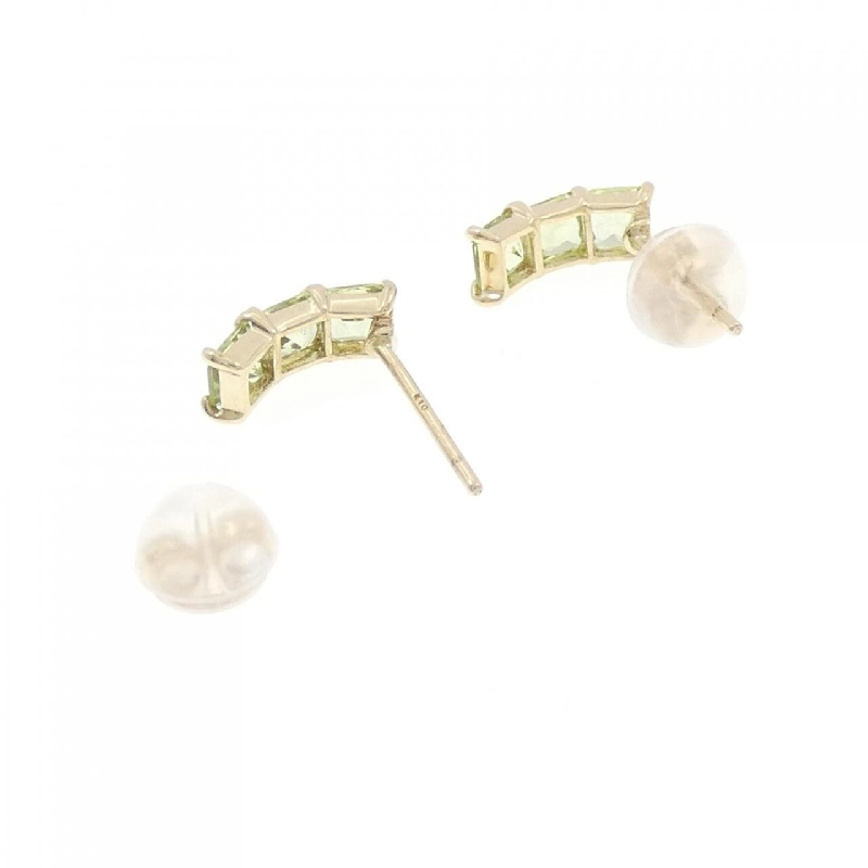 K10YG Peridot Bông tai - Hàng hiệu Chính hãng 866372