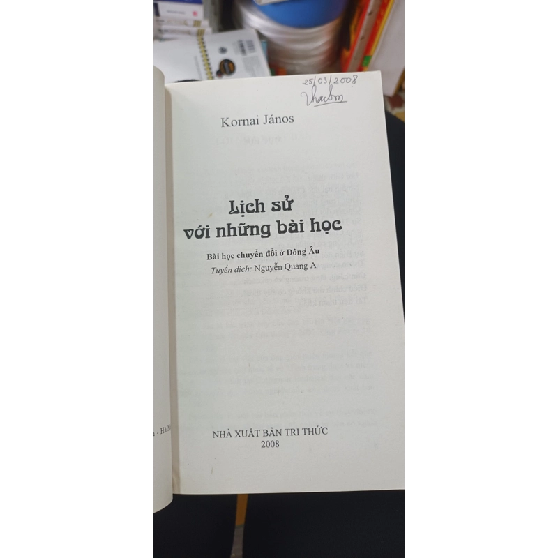Lịch Sử Với Những Bài Học- Kornai Janos 545561
