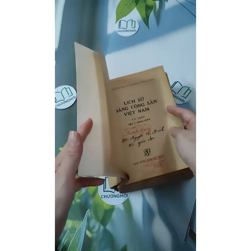 [MIỄN PHÍ BỌC SÁCH] [XƯA] Lịch Sử Đảng Cộng Sản Việt Nam 1 (bản Sơ Thảo) (1982) 928571