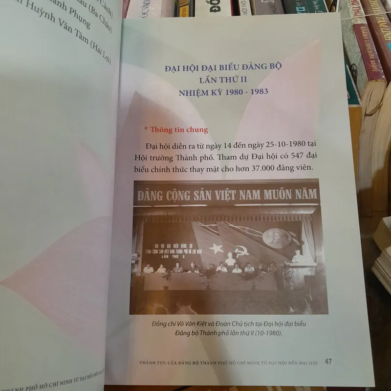 THÀNH TỰU CỦA ĐẢNG BỘ THÀNH PHỐ HỒ CHÍ MINH TỪ ĐẠI HỘI ĐẾN ĐẠI HỘI 696958