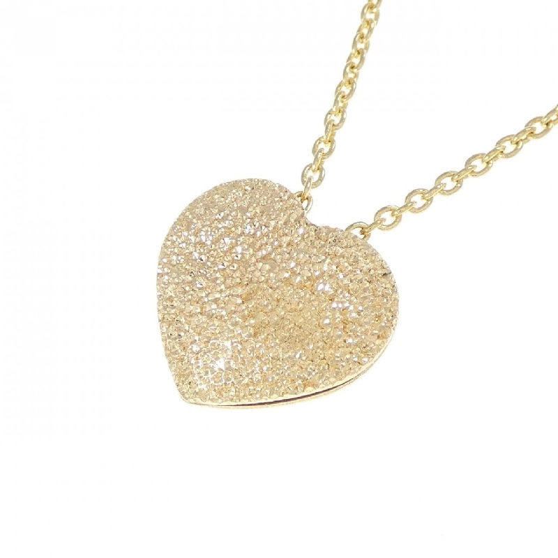 K18YG/750YG Dây chuyền hình trái tim - Hàng hiệu Authentic 858266