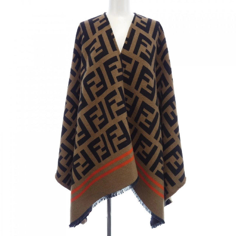 FENDI FF Poncho FXX636 A3Q1 Cape 633682