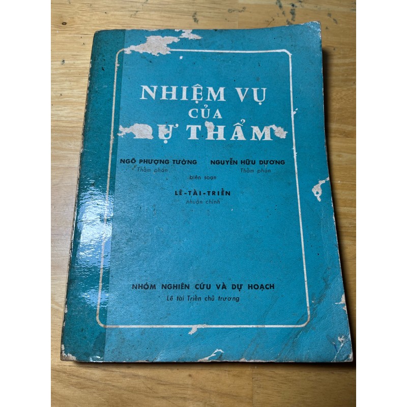 Nhiệm vụ của dự thẩm (xuất bản năm 1970)  145100