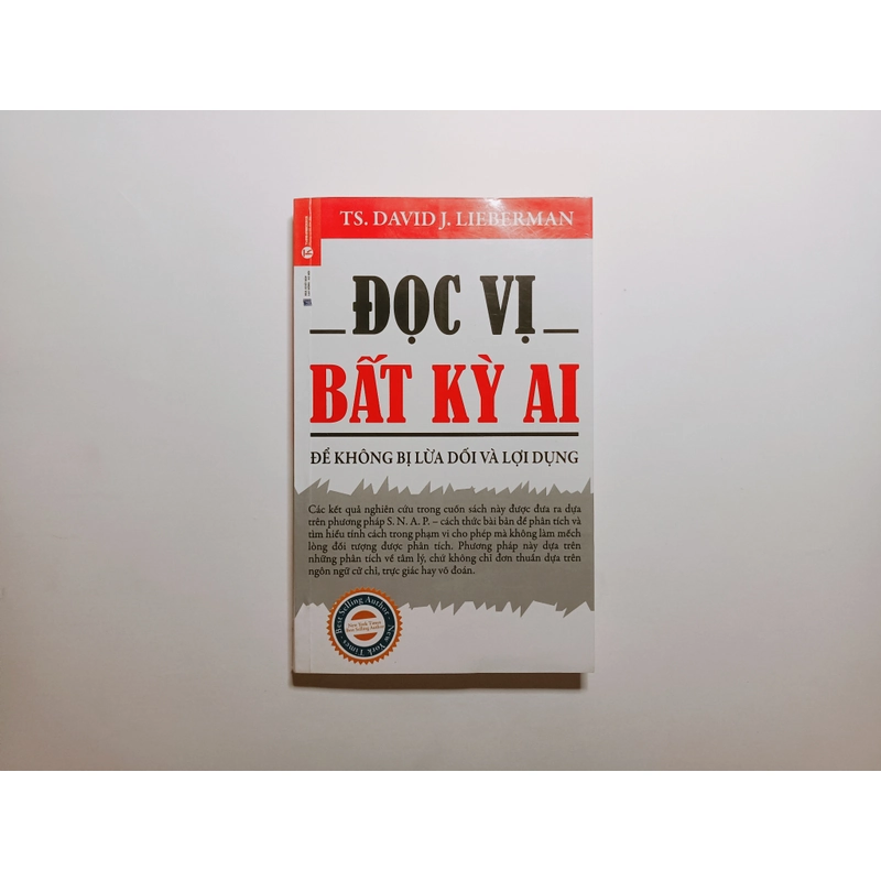 Đọc Vị Bất Kỳ Ai -  David J.Lieberman

 327977