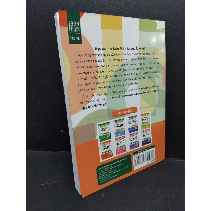 Chinh phục toán Mỹ 5A mới 90% ố nhẹ 2018 HCM1710 GIÁO TRÌNH, CHUYÊN MÔN 303342