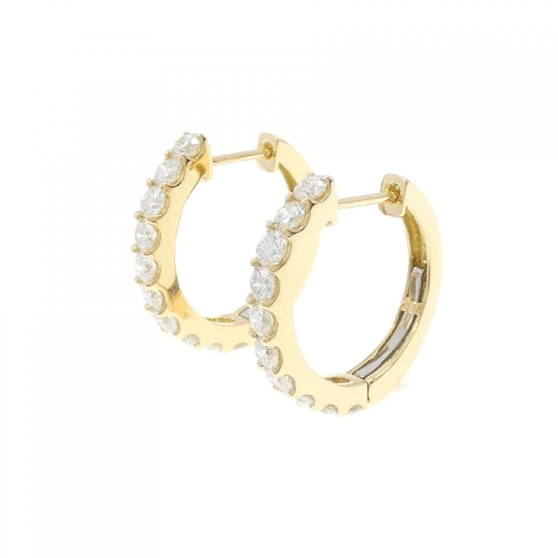 K18YG Bông tai kim cương 1.002CT - Hàng hiệu Chính hãng 869734