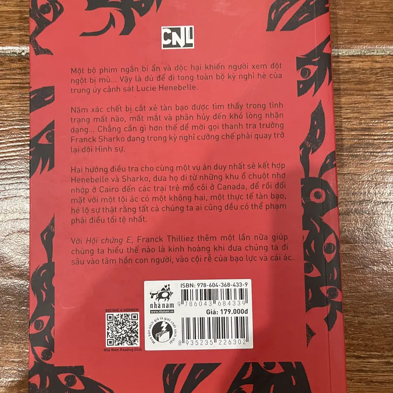 Hội chứng E - Franck Thilliez (7) 607524