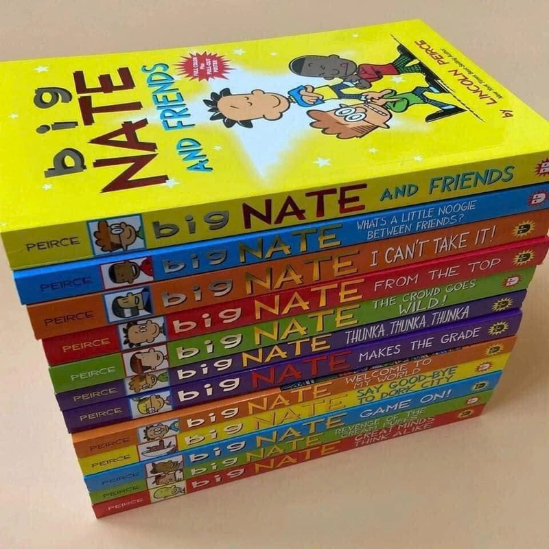 Sách - Big Nate (12 cuốn tiếng Anh) 359238