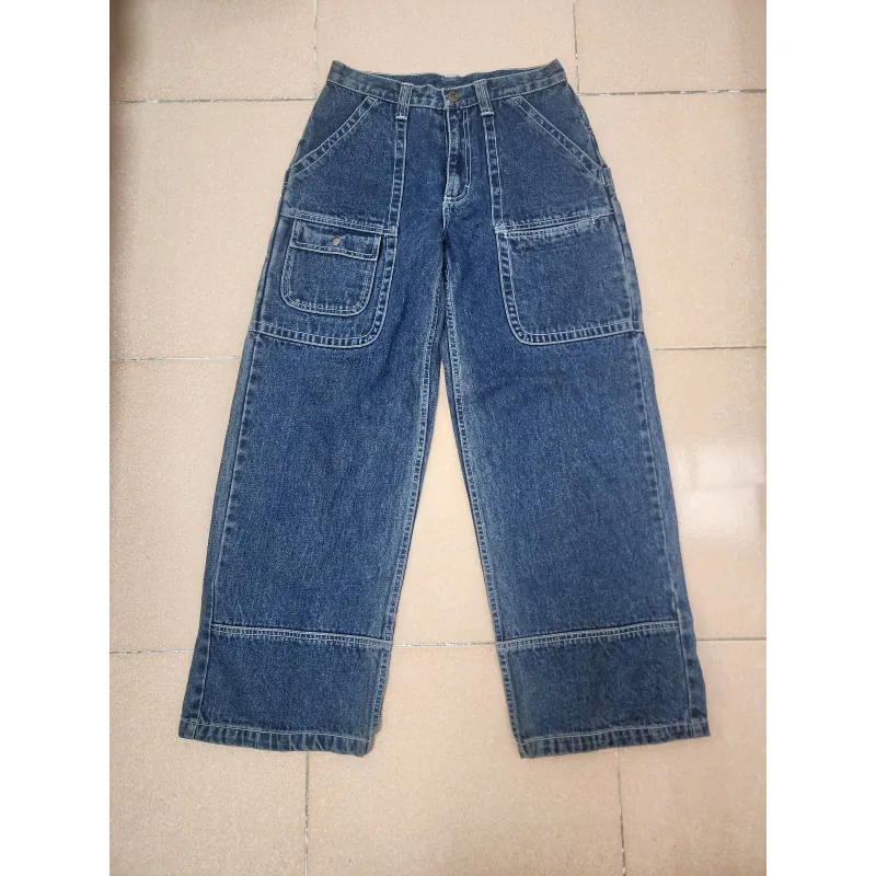 Quần jeans ống hộp dày dặn, bao ngầu 755765