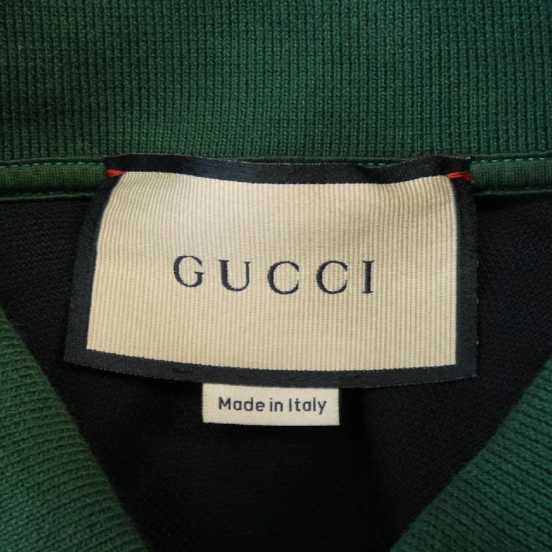Áo polo Gucci có sọc web và cổ (có cổ) bằng cotton pique 701735 XJELJ - Hàng hiệu chính hãng 893845