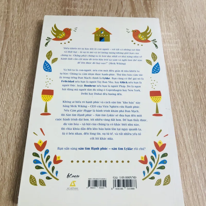SĂN TÌM HẠNH PHÚC - SĂN TÌM LYKKE - 284 trang, nxb: 2019 - Giá: 70k 1004344