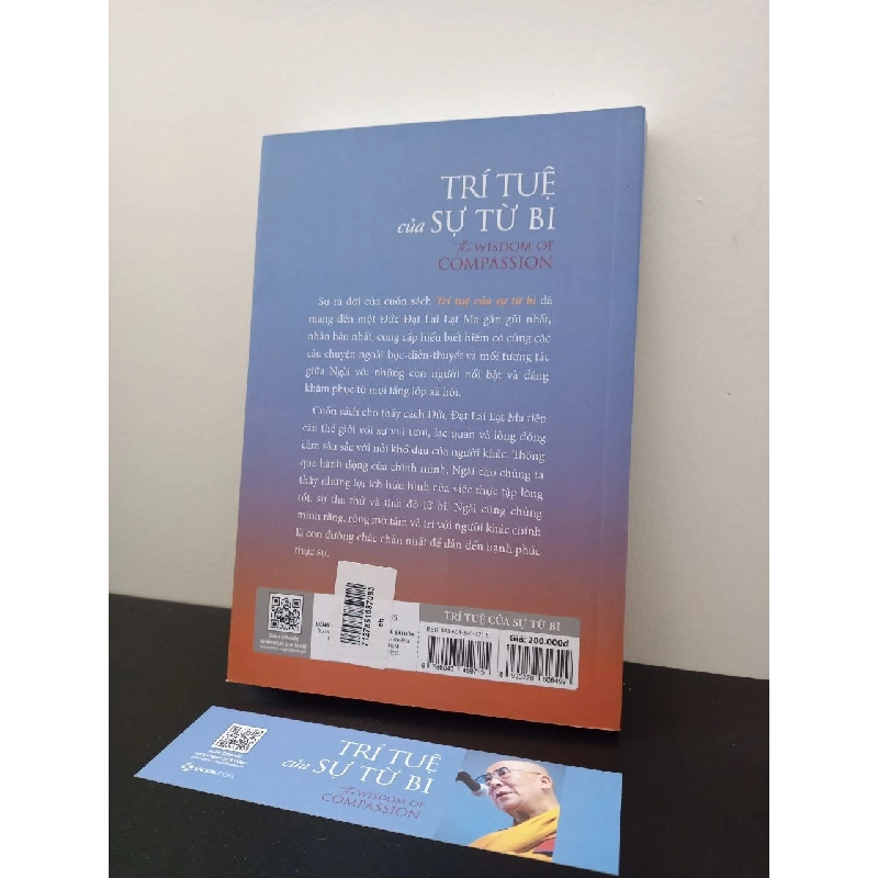 Trí Tuệ Của Sự Từ Bi Victor Chan Đức Đạt Lai Lạt Ma New 95% HCM.ASB2302 910642