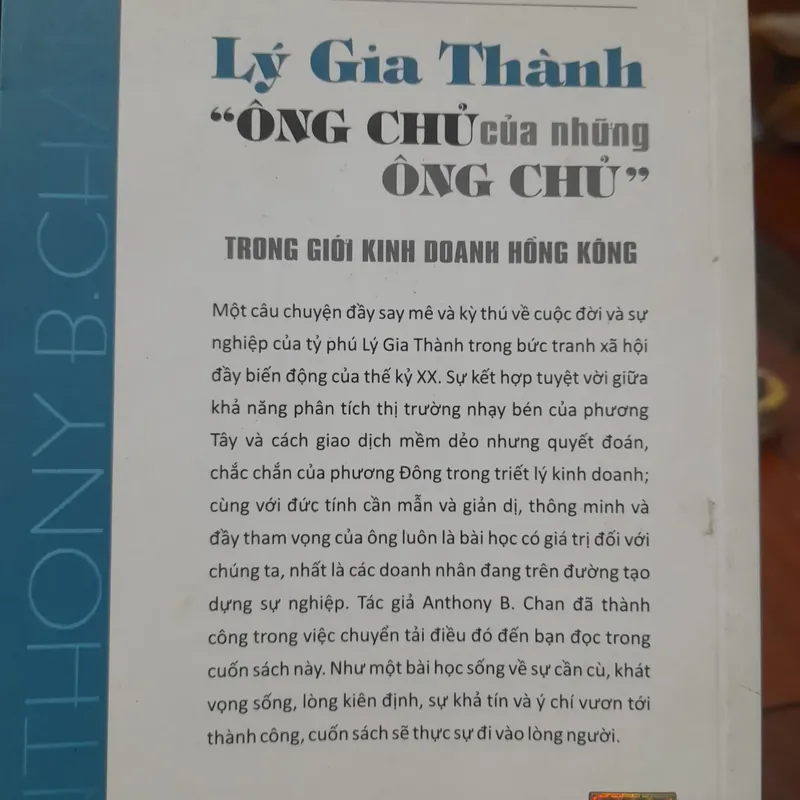 LÝ GIA THÀNH, "Ông Chủ của những Ông Chủ" trong giới kinh doanh Hồng Kông 590964