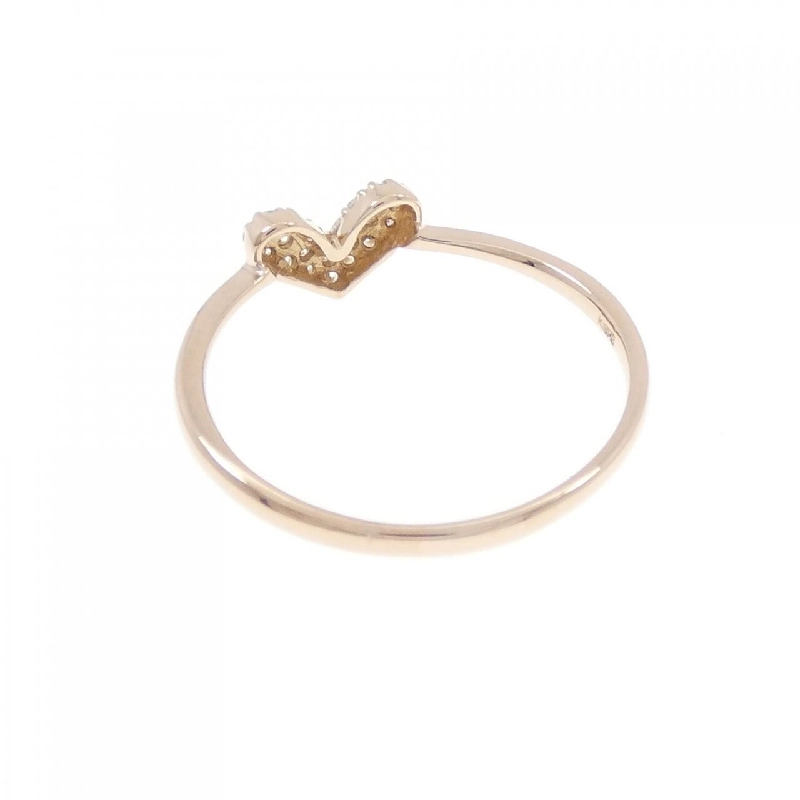 Nhẫn kim cương hình trái tim K18PG 0.10CT 667232