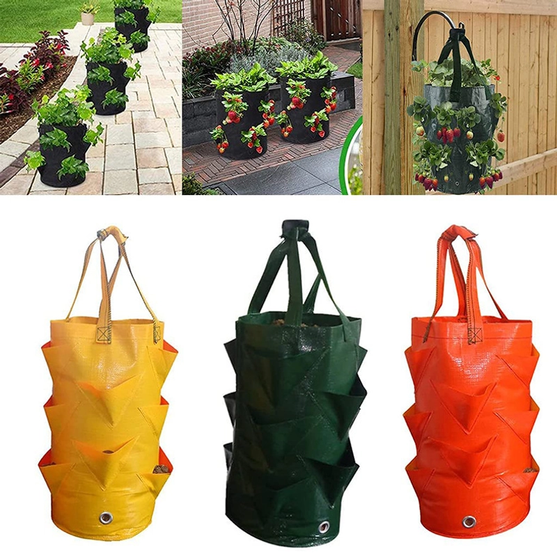 Túi Trồng Cây Bằng Vải 10 Gallon – Trồng Dâu, Cà Chua, Hoa, Rau Sạch – Có Quai 474076
