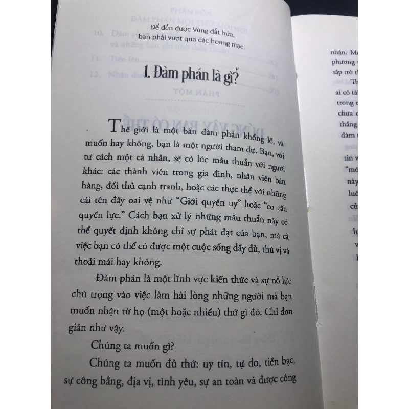 Bạn có thể đàm phán bất cứ điều gì 2016 mới 85% bẩn nhẹ bụng sách Herb Cohen HPB1507 KỸ NĂNG 916401