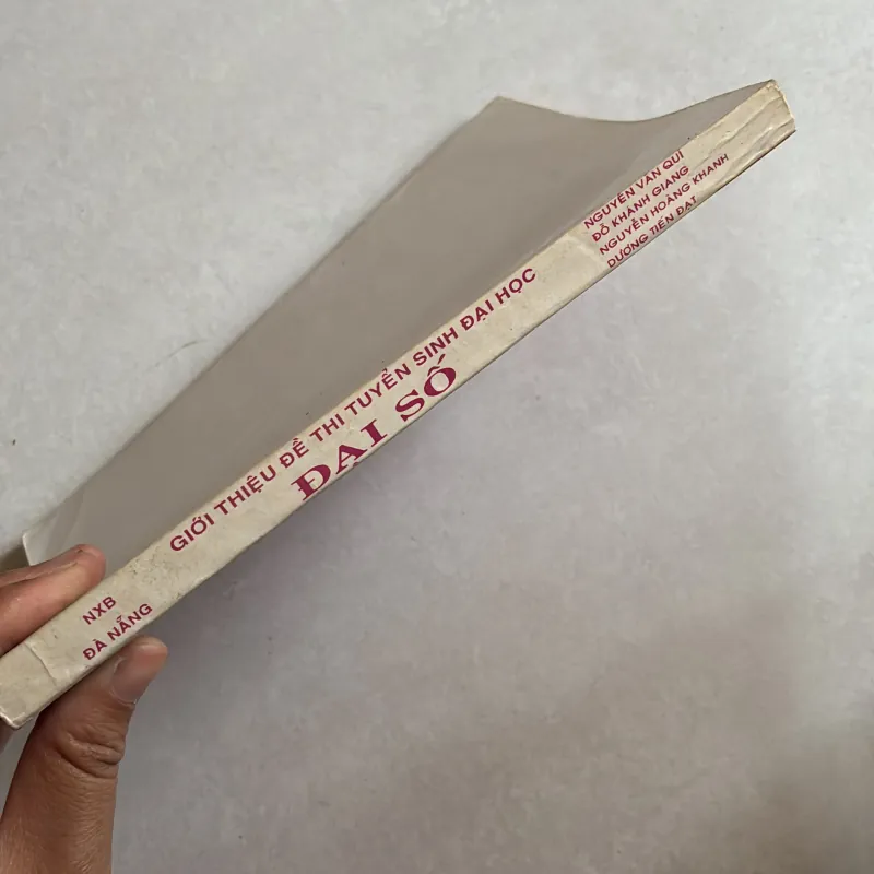 Giới thiệu đề thi tuyển sinh đại học Đại số 977767