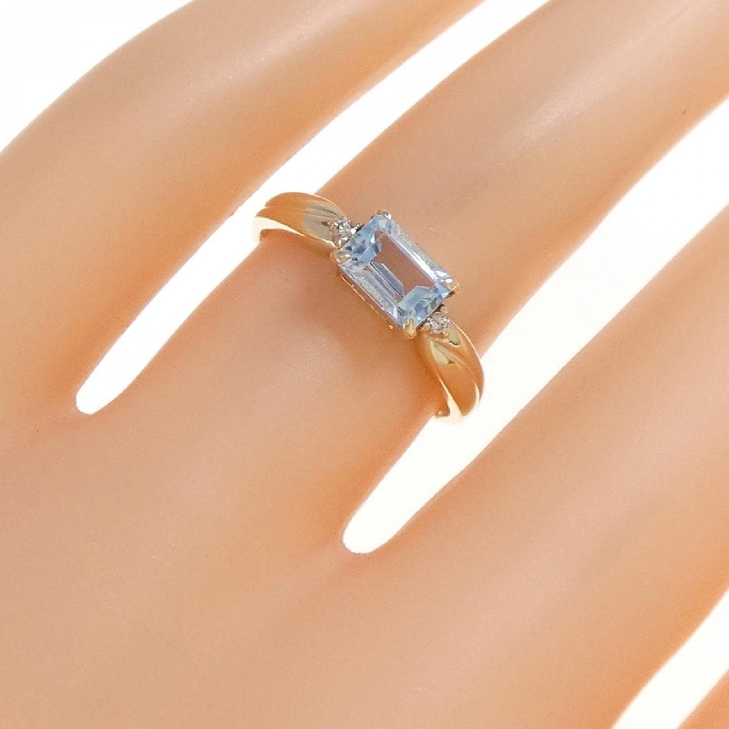 Nhẫn Blue Topaz K9YG 668999