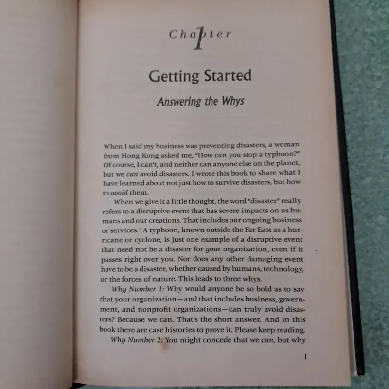 Avoiding disaster 997197