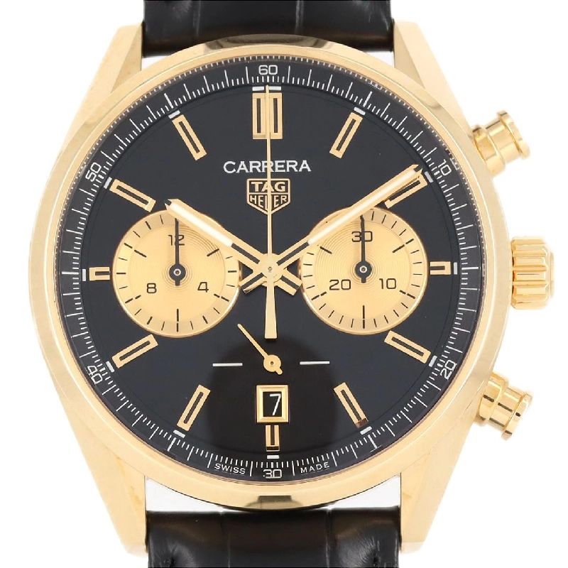 TAG Heuer Carrera Calibre Heuer 02 Chronograph CBN2044.FC8313 YG Automatic - Hàng hiệu Authentic 888693