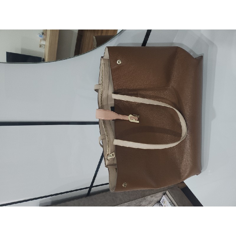 Túi tote Furla Sofia L Cognac H 15701