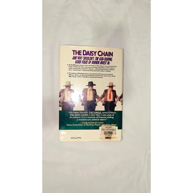 The Daisy Chain: How Borrowed Billions Sank a Texas S&L (bìa cứng, khổ lớn) 748040