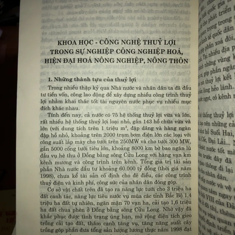 Con đường công nghiệp hoá, hiện đại hoá nông nghiệp, nông thôn Việt Nam 756099