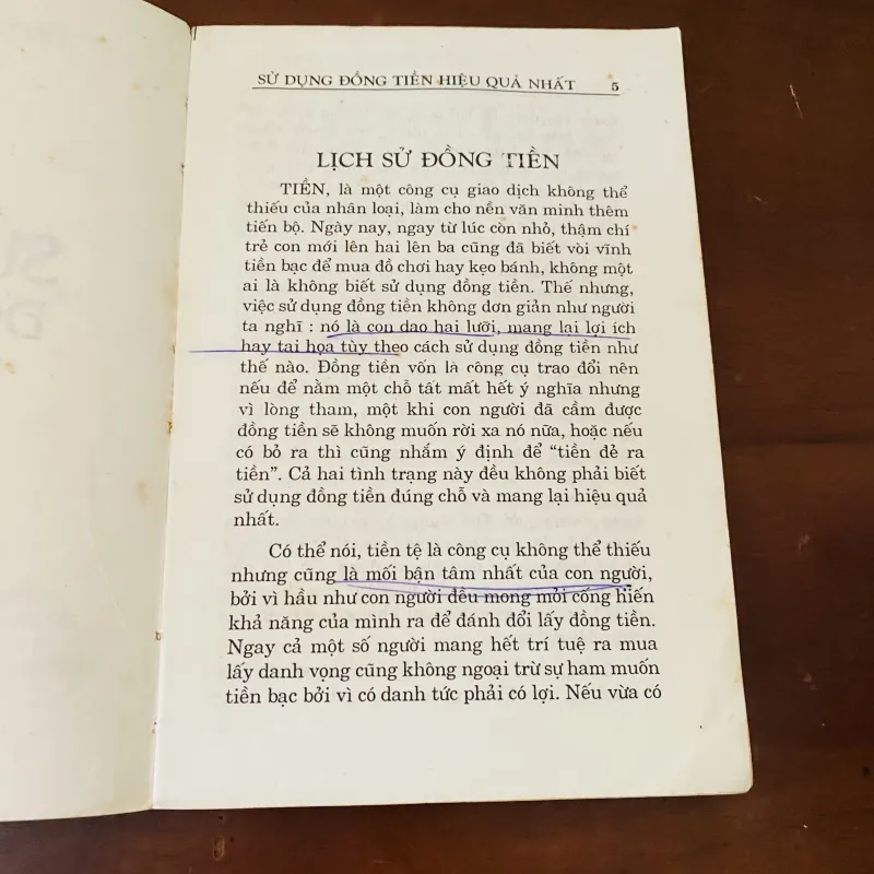 Sử dụng đồng tiền hiệu quả nhất  975949