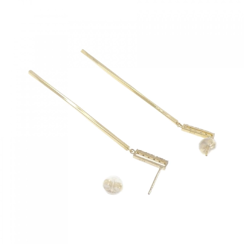 K18YG Bông tai kim cương 0.08CT - Hàng hiệu Chính hãng 871878