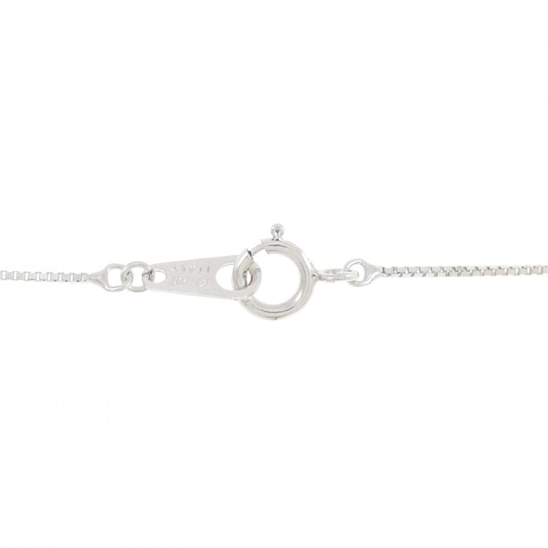 K18WG Mặt dây chuyền đá màu - Hàng hiệu Authentic 861103