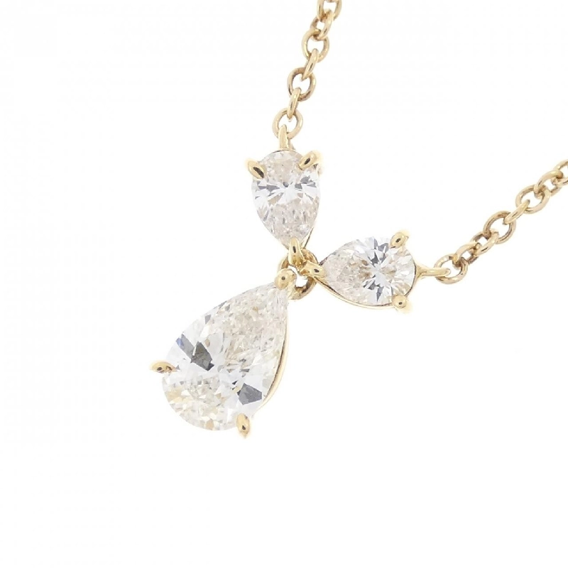 K18YG Dây chuyền kim cương 0.56CT - Hàng hiệu Chính hãng 860666