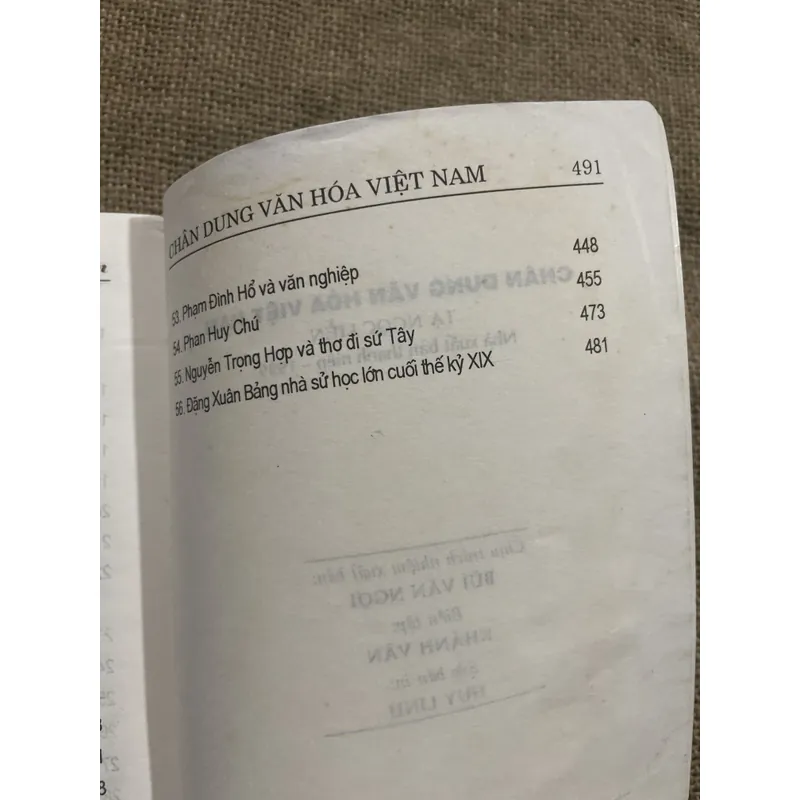 Chân dung văn hóa Việt Nam - tác giả Tạ Ngọc Liễn- 490 trang  714660