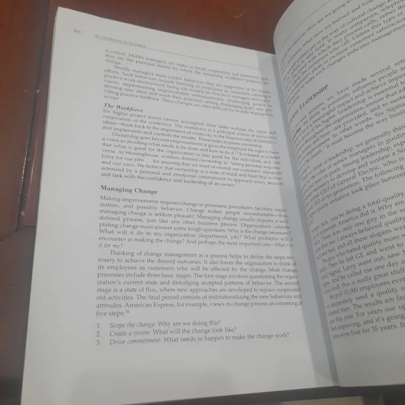 An Introduction to SIX SIGMA & Process Improvement 752966