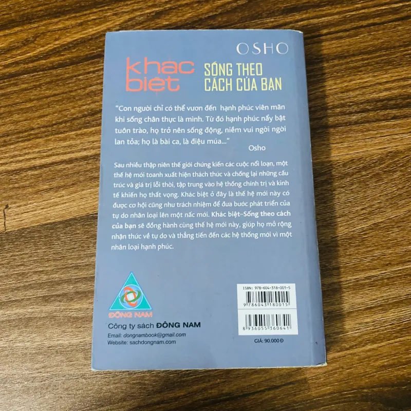 Khác Biệt - Sống Theo Cách Của Bạn -  Osho#HATRA 929761