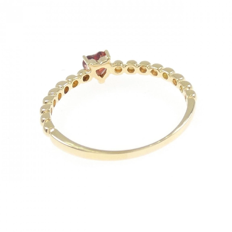 Nhẫn Garnet hình trái tim K18YG - Hàng hiệu Authentic 847912