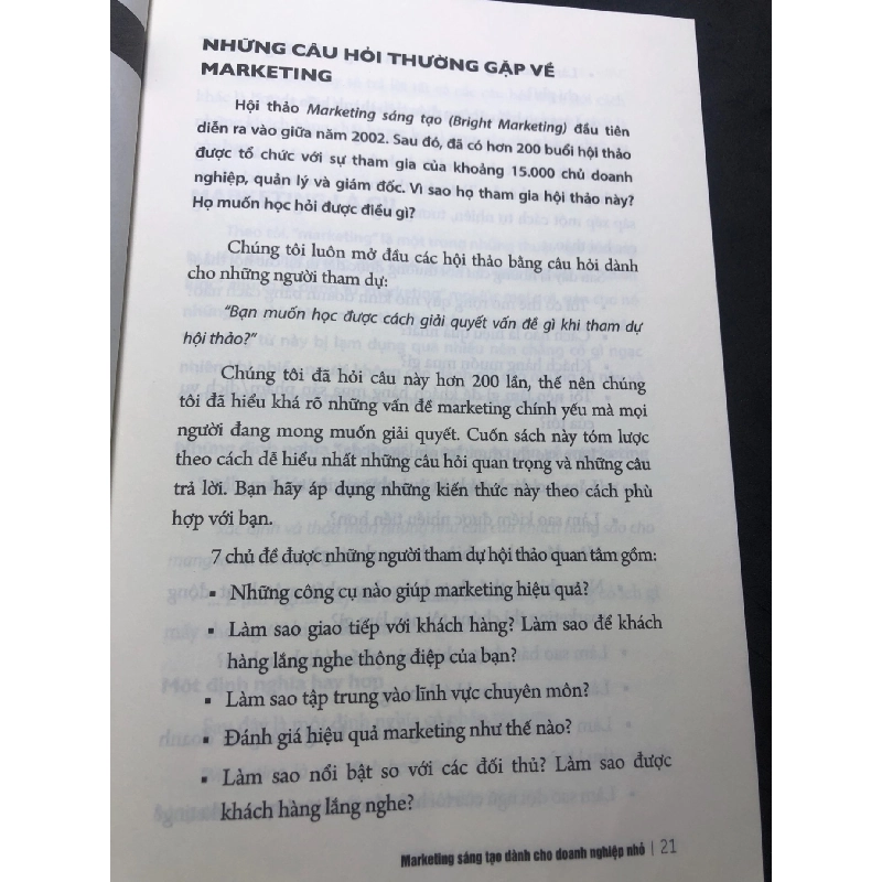 Marketing sáng tạo dành cho doanh nghiệp nhỏ 2018 mộc sách mới 85% cấn tróc bìa Robert Craven HPB1507 MARKETING KINH DOANH 916350