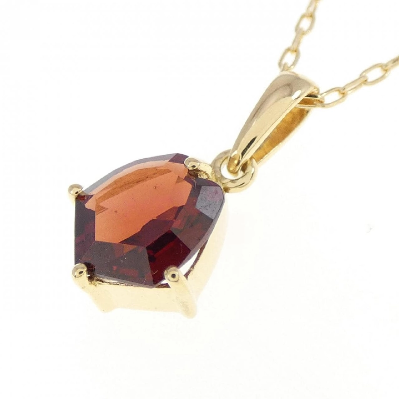 K18YG Garnet Necklace - Hàng hiệu Authentic 863944