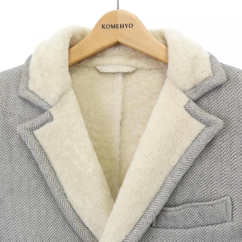 Áo khoác lông cừu ENZO LEATHER - Hàng hiệu Authentic 889528