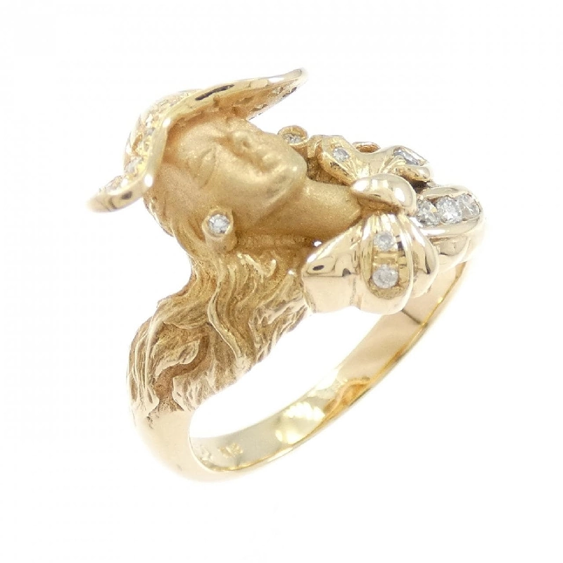 Nhẫn kim cương K18YG 0.16CT - Hàng hiệu Authentic 851391