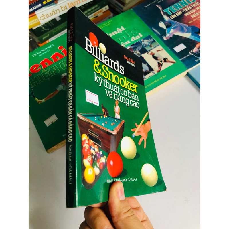 SÁCH VỀ BILLIARDS & SNOOKER KỸ THUẬT CƠ BẢN & NÂNG CAO  552580