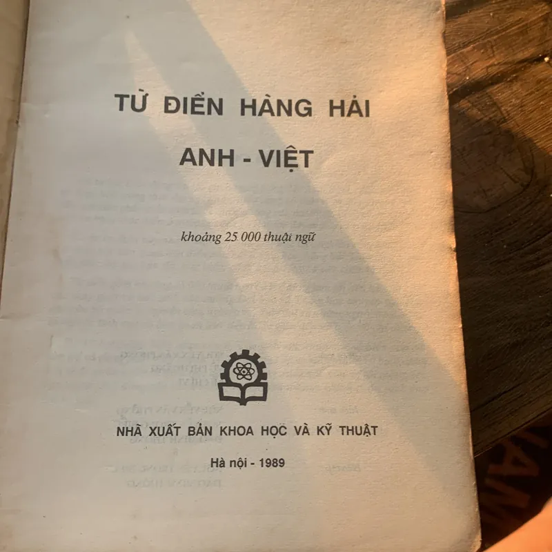 Từ điển hàng hải Anh - Việt 707068