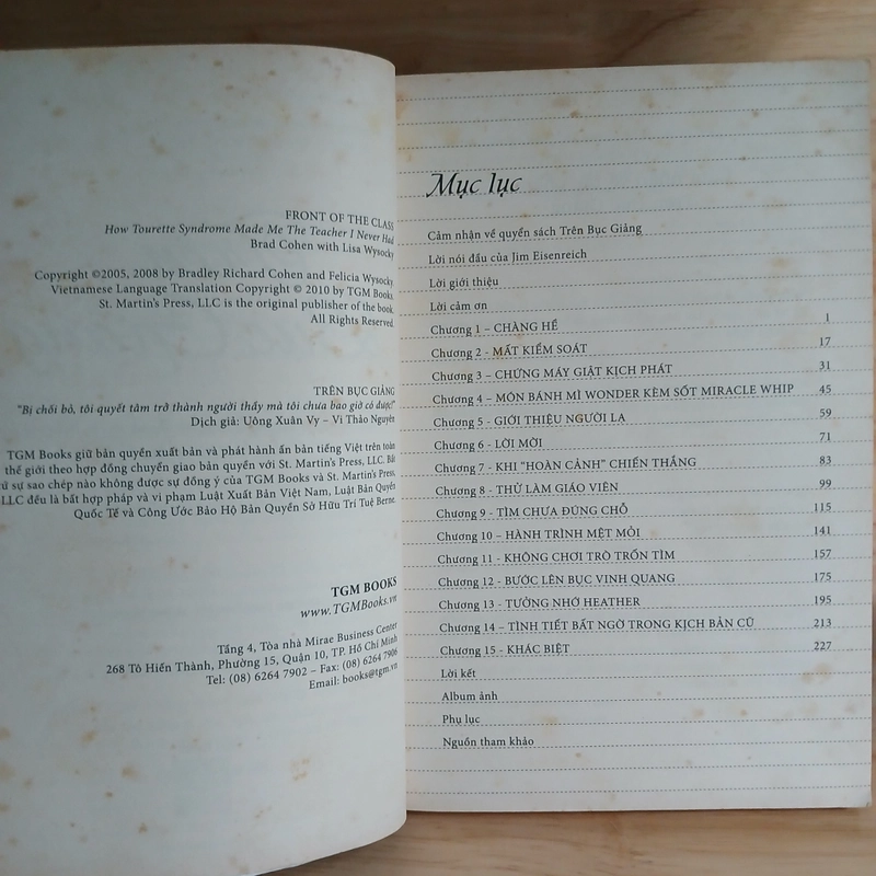 Trên Bục Giảng - Brad Cohen, Lisa Wysocky 477809
