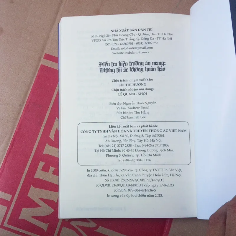 Điều tra hiện trường án mạng 1005309