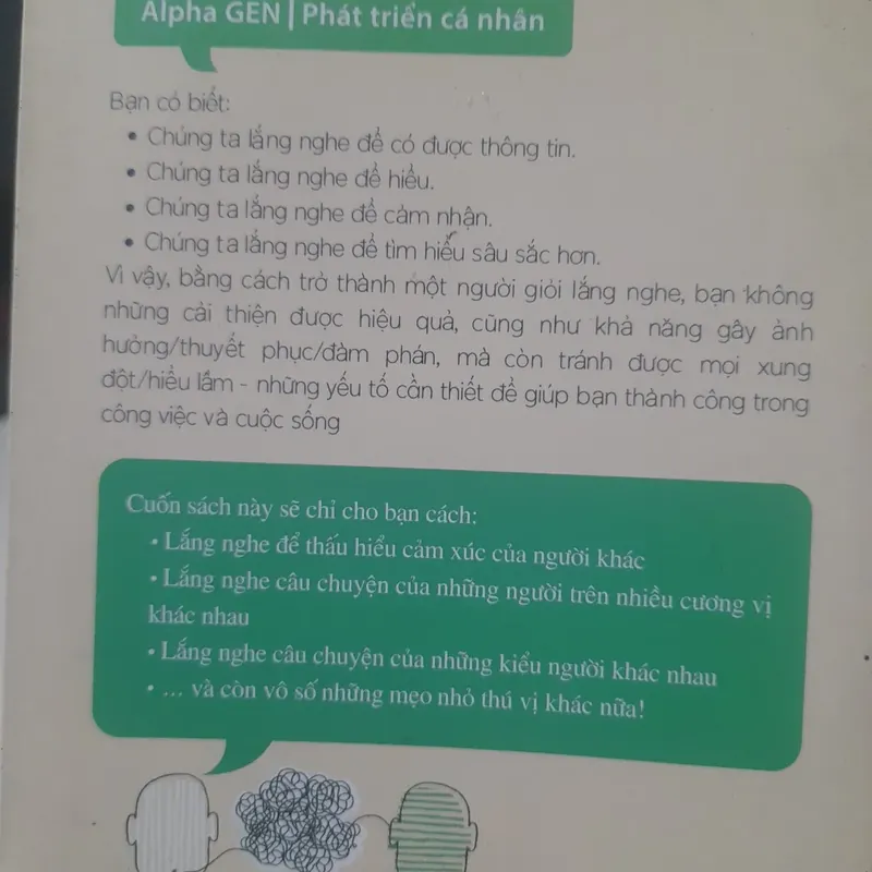 Hiraki Noriko - KỸ NĂNG LẮNG NGHE TRONG GIAO TIẾP 688323