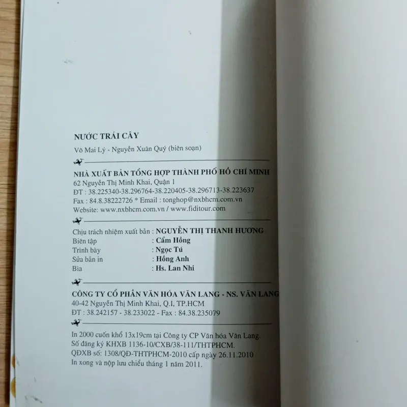 Sách Nước trái cây 974516