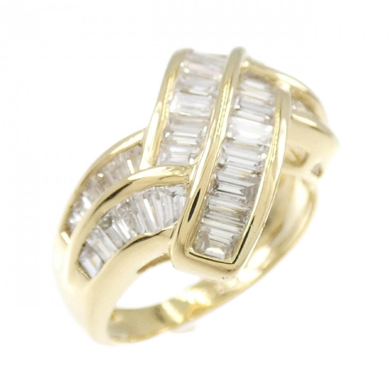 Nhẫn kim cương K18YG 2.20CT 670729