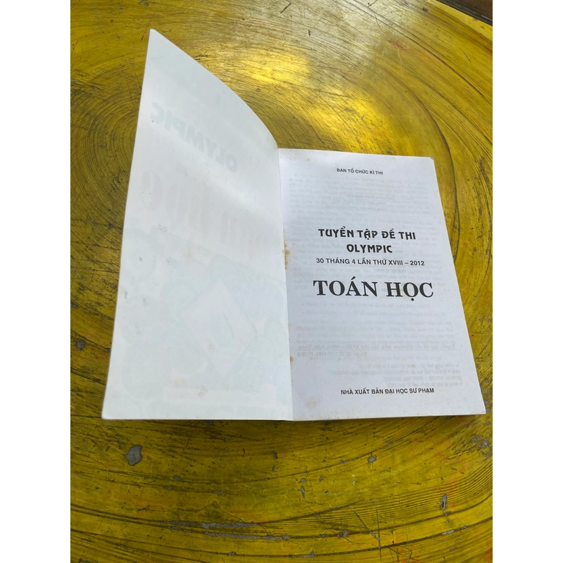 TUYỂN TẬP ĐỀ THI OLYMPIC 30/4 LẦN THỨ XVIII-2012 TOÁN HỌC 542364