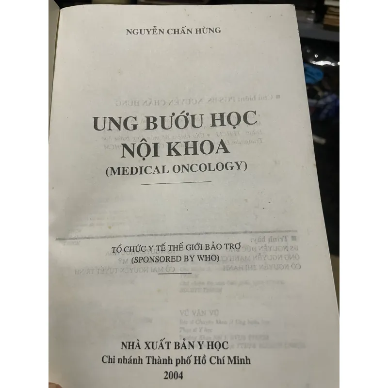 UNG BƯỚU HỌC NỘI KHOA - 470 TRANG 731080